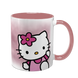 Чашка Hello Kitty, рожева з принтом - хелло китти 5.39 фото 1
