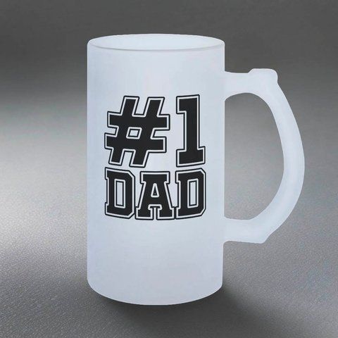 Бокал для Отца, 0,5л матовый: №1 DAD 1.2.51-055KS фото