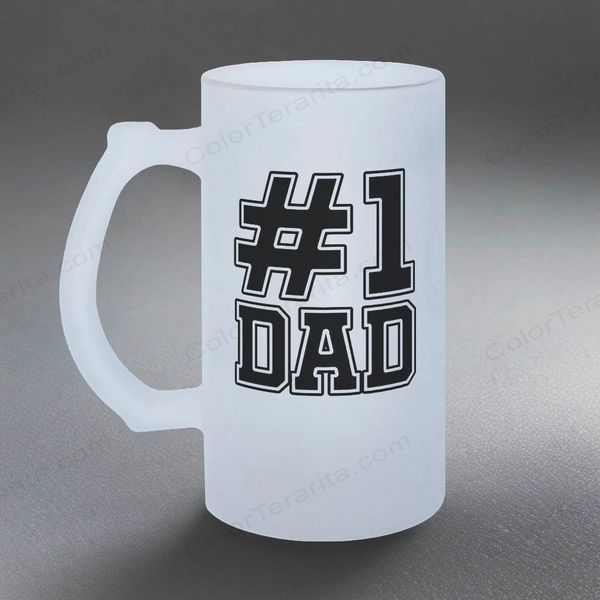 Бокал для Отца, 0,5л матовый: №1 DAD 1.2.51-055KS фото
