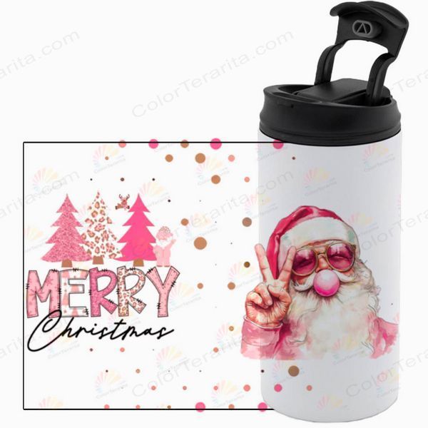 Термочашка белая 450мл: Merry Christmas 6.4.56-450TW фото