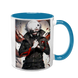 Чашка аніме, блакитна з принтом - Канеки Кен (Kaneki Ken) - Tokyo Ghoul 5.0.2.27 фото