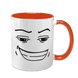 Чашка Roblox, оранжевая с принтом: Лица Roblox 2 5.0.5.3 фото