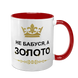 Чашка для Бабусі, червона з принтом: Бабуся-золото 1.7.5-F фото