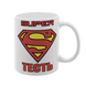 Чашка для Тестя, біла з принтом: Супер Тестю 1.16.20-F фото