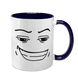 Чашка Roblox, темно-синяя с принтом: Лица Roblox 2 5.0.5.3 фото