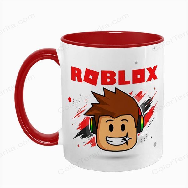 Чашка Roblox, червона з принтом - Roblox 5.0.5.1 фото