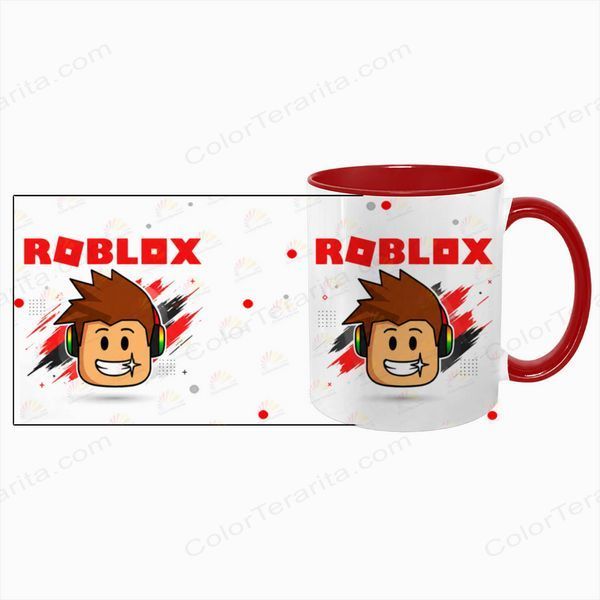 Чашка Roblox, червона з принтом - Roblox 5.0.5.1 фото