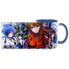 Чашка аніме, синя з принтом - Евангелион ( Evangelion ) 5.0.2.3 фото 3