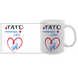 Чашка Тата, біла з принтом: Тато найкращий 1.2.16-F фото 3