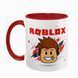Чашка Roblox, червона з принтом - Roblox 5.0.5.1 фото 2