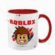 Чашка Roblox, червона з принтом - Roblox 5.0.5.1 фото 1