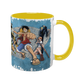 Чашка аніме, жовта з принтом - Ван Піс ( One Piece ) 5.0.2.24 фото