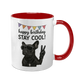 Чашка до Дня Народження, червона з принтом - Happy Birthday STAY COOL 6.1.15 фото