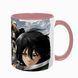 Чашка аніме, рожева з принтом - Корпус розвідників - Атака Титанів ( Attack on Titan ) 5.0.2.19 фото