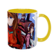 Чашка аніме, жовта з принтом - Евангелион ( Evangelion ) 5.0.2.3 фото