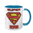 Чашка для Кума, блакитна з принтом - Super Кум 1.6.21-F фото