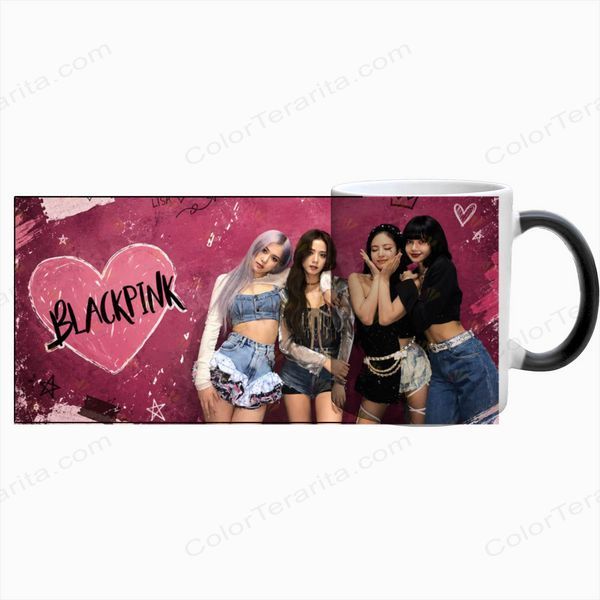 Чашка BLACKPINK, Хамелеон с принтом - k-pop 5.0.3.17 фото
