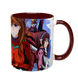 Чашка аніме, бордова з принтом - Евангелион ( Evangelion ) 5.0.2.3 фото